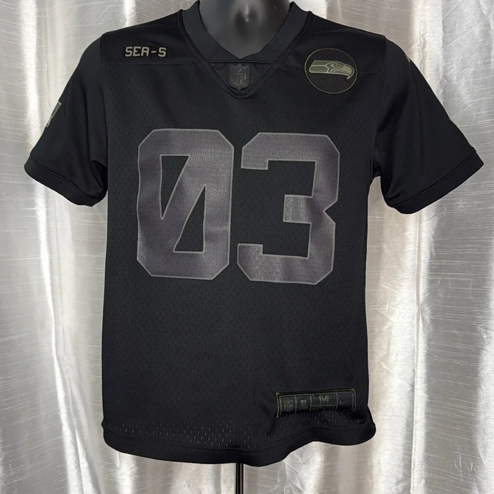 Nike NFL On Field Salute to Service Youth Limited Russell Wilson 03 Seahawks